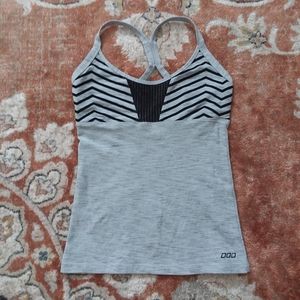Lorna Jane Grey padded race back top